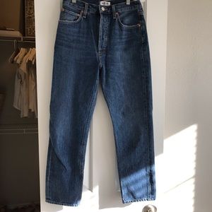 Agolde Riley high rise jeans